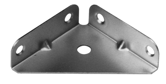 Corner bracket, gusset (enclosed) type 51mm x 51mm